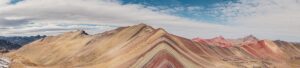 rainbow mountain red valley travel photography peru south america sony a6000