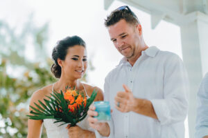 grand cayman beach ceremony wedding photographer sea orchard retreat