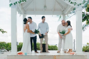 grand cayman beach ceremony wedding photographer sea orchard retreat