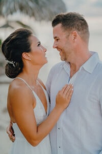 grand cayman beach ceremony wedding photographer sea orchard retreat