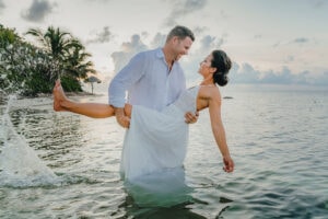 grand cayman beach ceremony wedding photographer sea orchard retreat