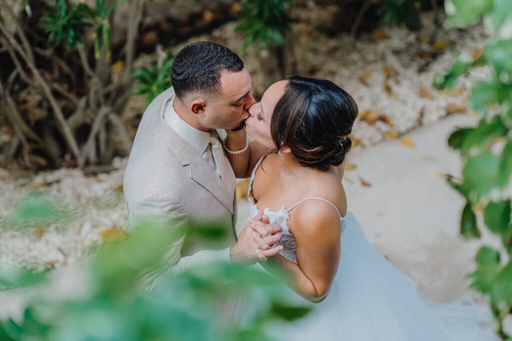 grand cayman wedding photographer first look