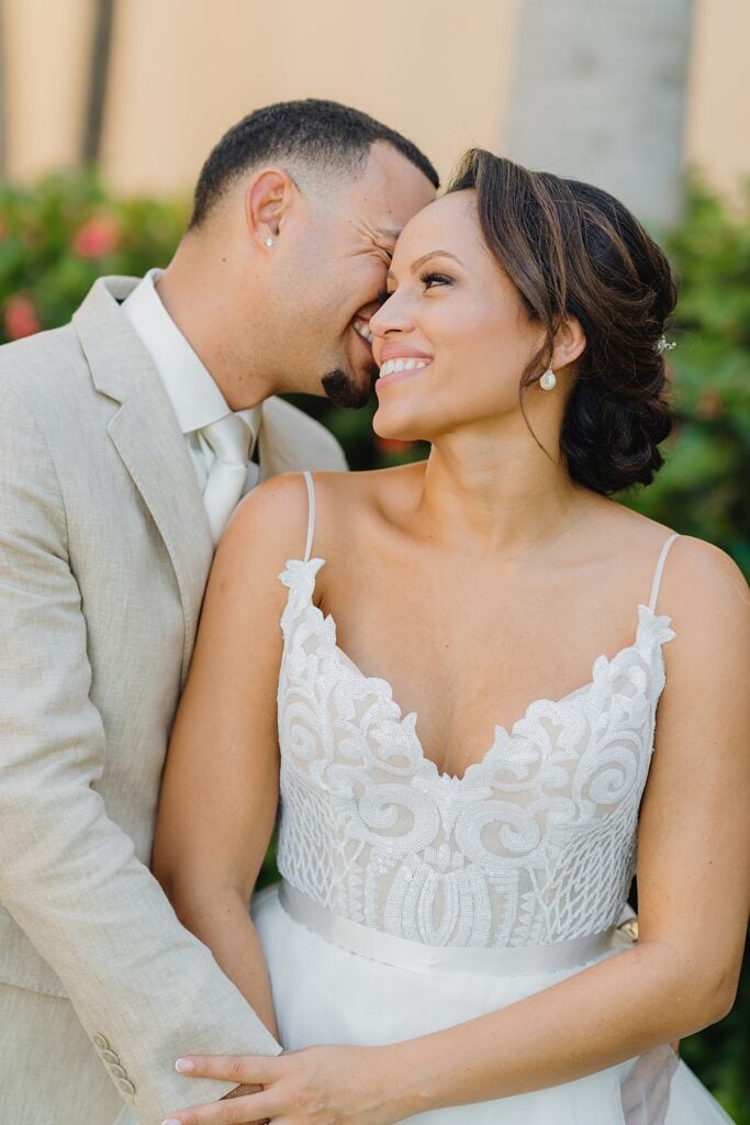 grand cayman wedding photographer first look