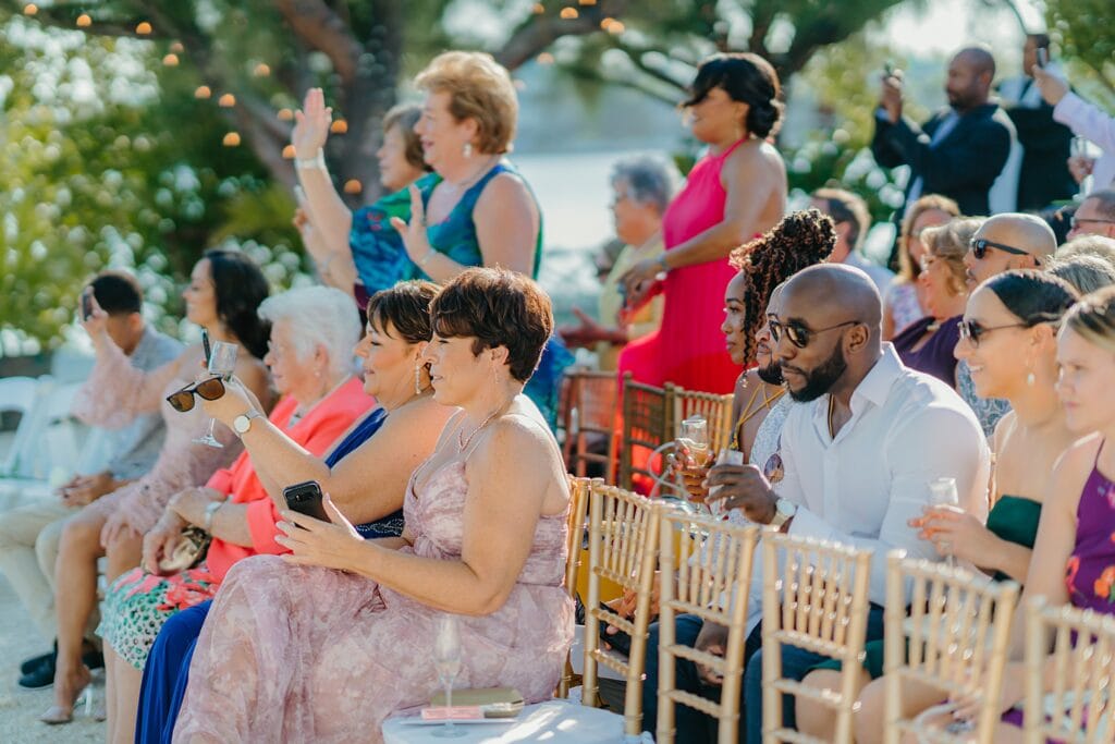 grand cayman wedding photographer morgans groom arrival boat