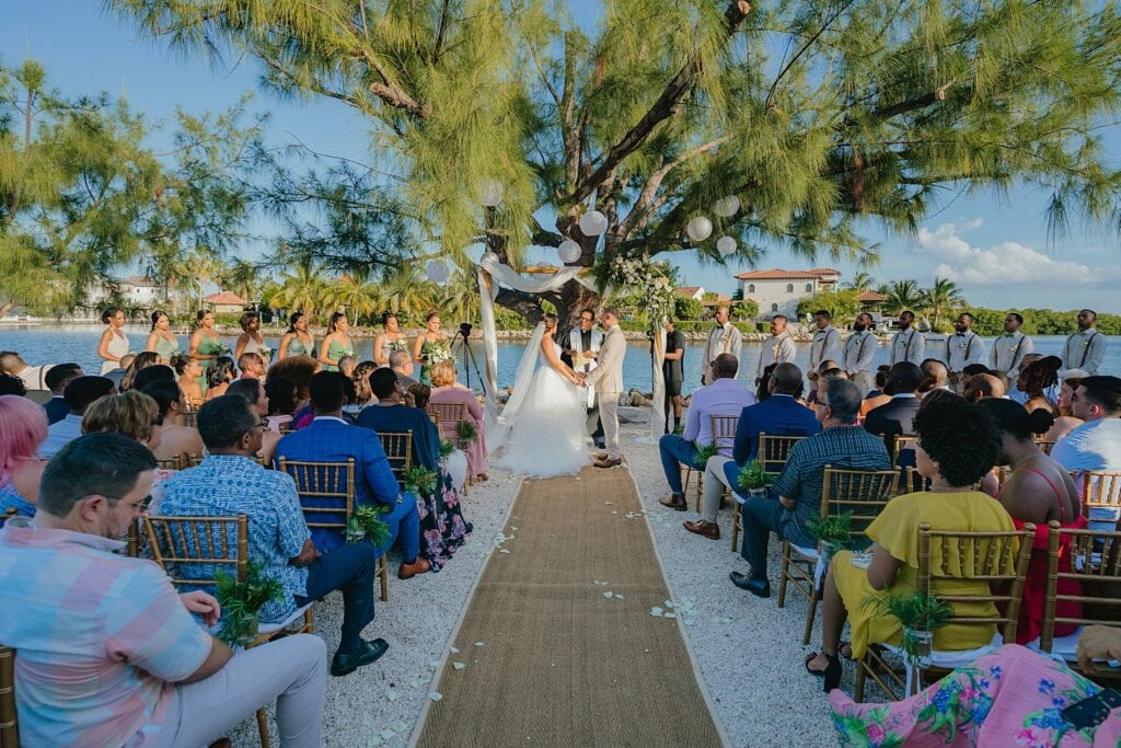 grand cayman wedding photographer morgans ceremony