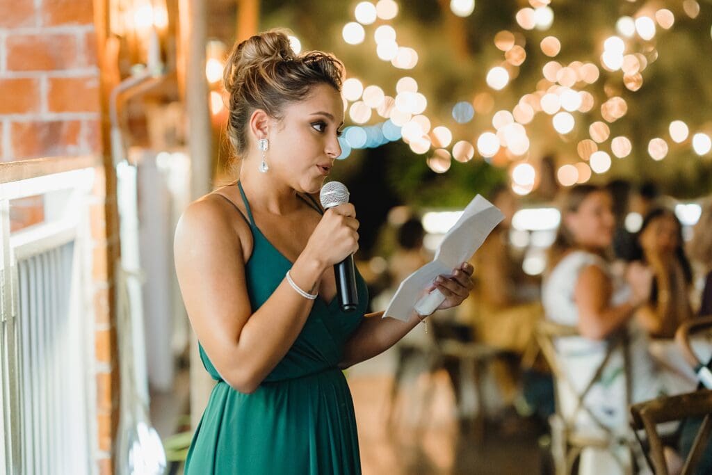 grand cayman wedding photographer reception speeches morgans