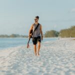 Guitarist Portrait Beach Photography Grand Cayman