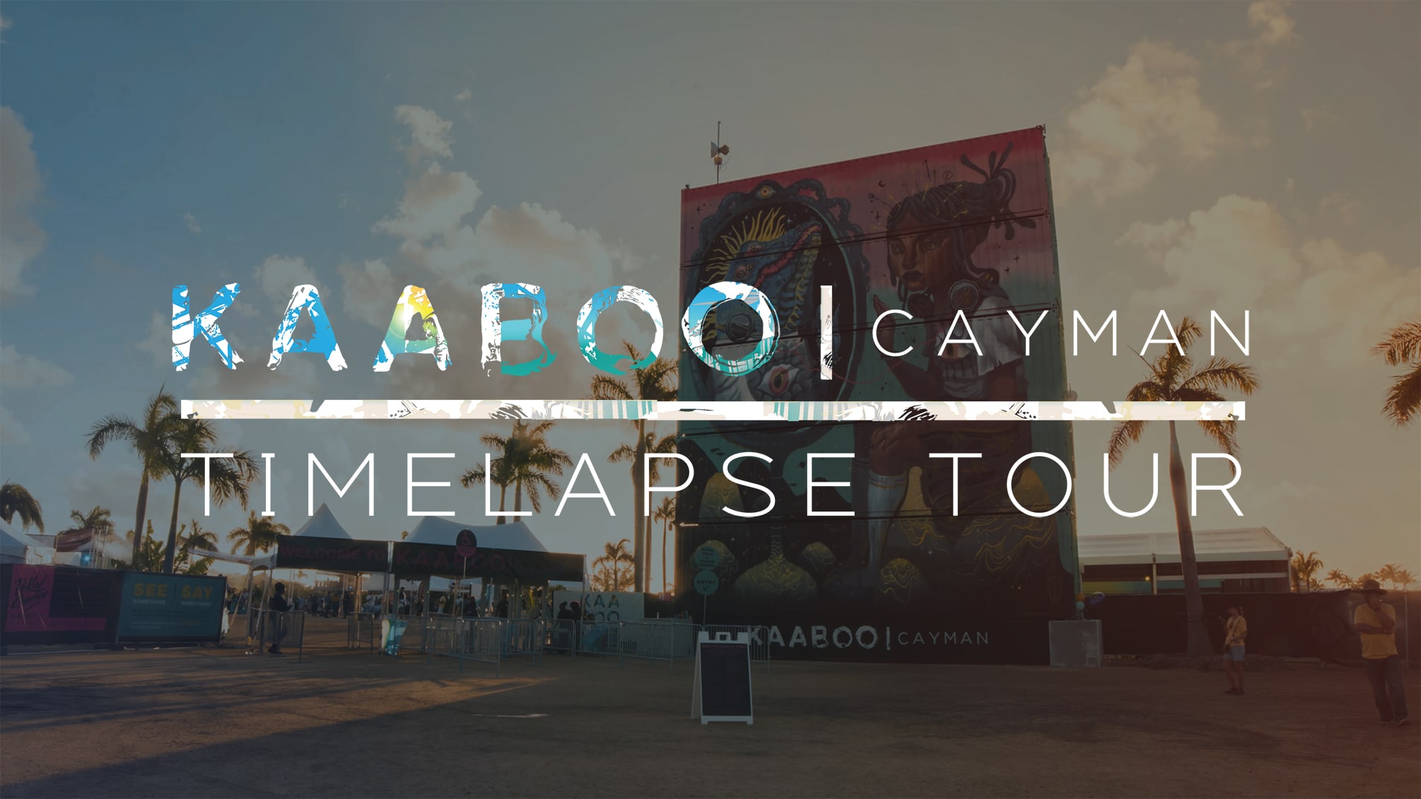 kaaboo cayman festival hyperlapse timelapse film video