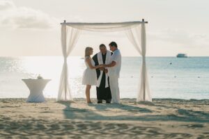 westin grand cayman beach ceremony wedding photographer