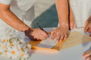 westin grand cayman beach ceremony wedding photographer