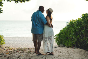 grand cayman engagement beach couple photographer