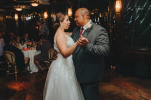 grand cayman wedding photographer first dance reception pappagallo