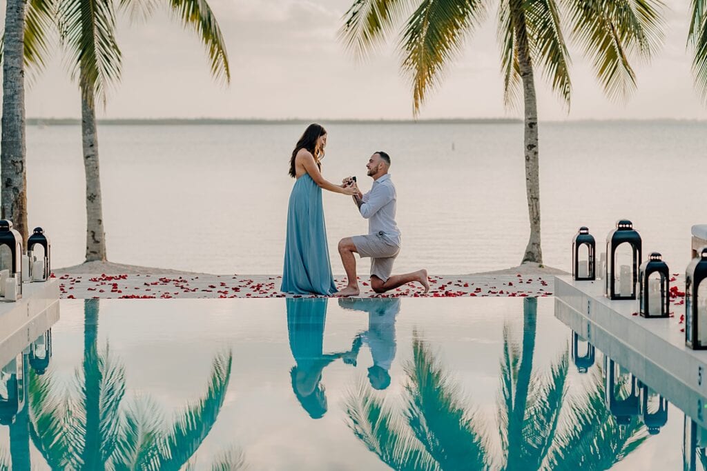 proposal engagement photography star fish point grand cayman