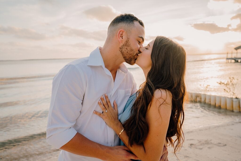 proposal engagement photography star fish point grand cayman