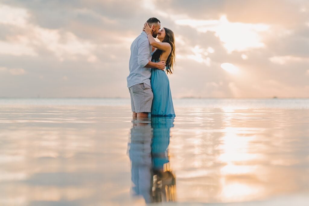 proposal engagement photography star fish point grand cayman