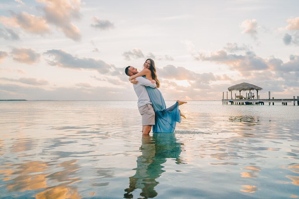 proposal engagement photography star fish point grand cayman