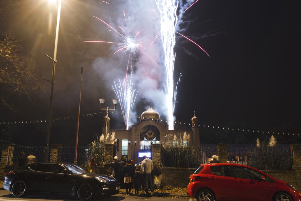 diwali leeds chapel town event long exposure photography