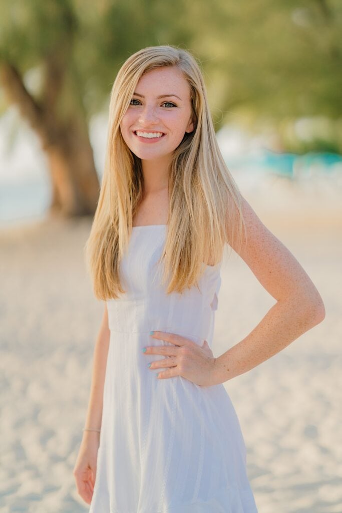 grand cayman graduation couple family beach photography