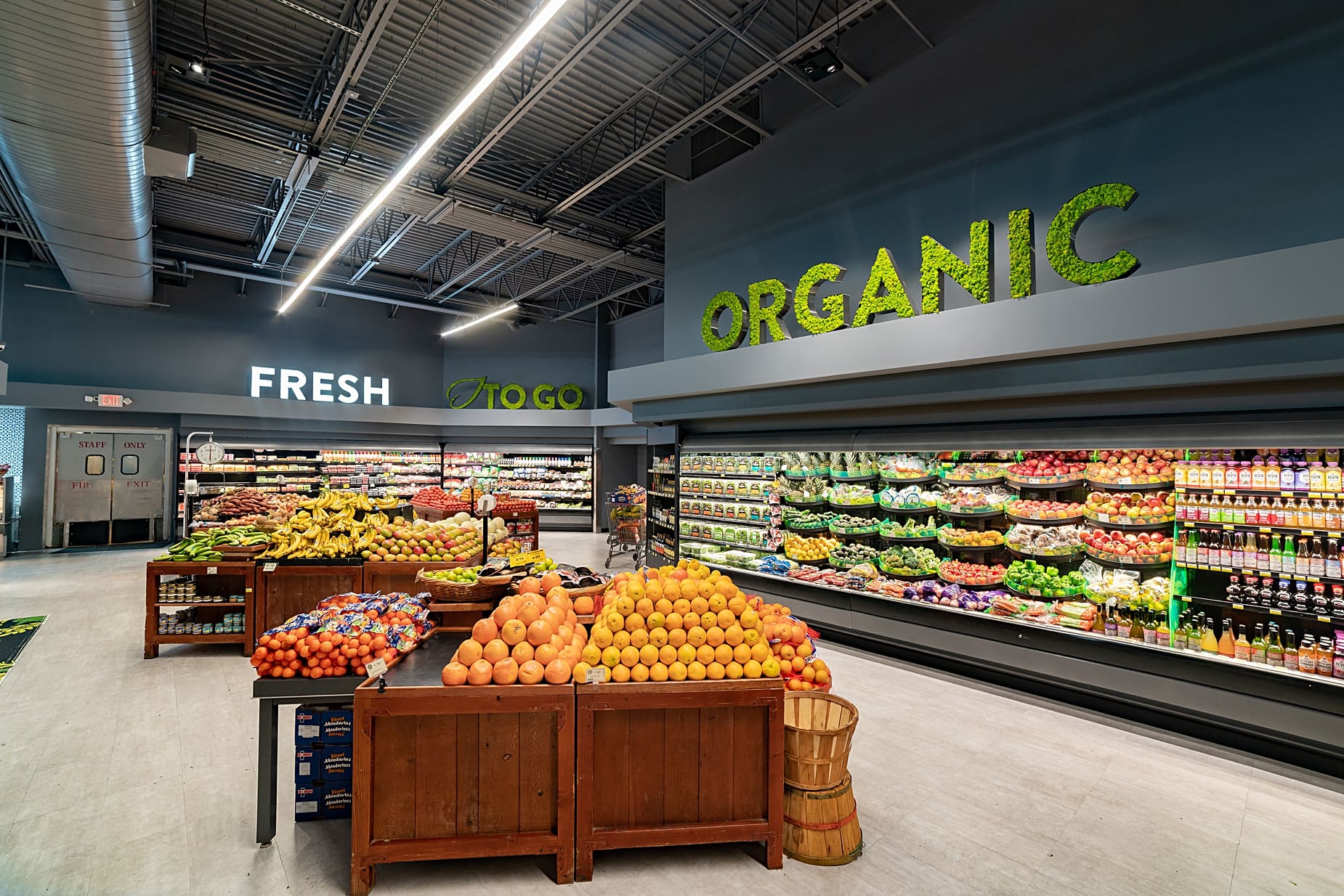 grand cayman hurleys store supermarket environmental photography