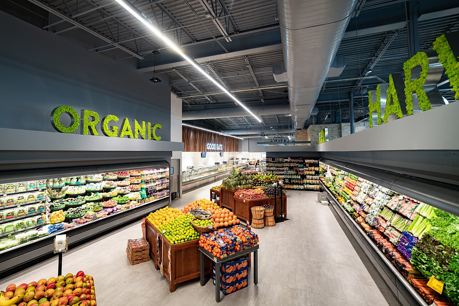 grand cayman hurleys store supermarket environmental photography