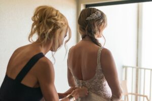 grand cayman wedding photography bride getting ready