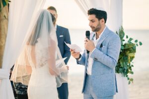 grand cayman kimpton seafire jewish wedding photography beach ceremony