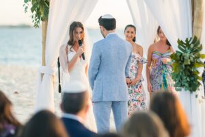 grand cayman kimpton seafire jewish wedding photography beach ceremony