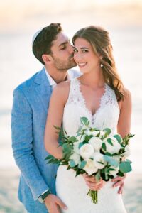 grand cayman kimpton seafire jewish wedding photography bride groom sunset