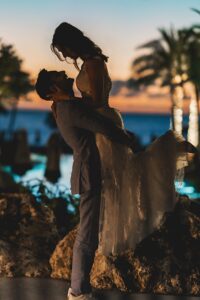 grand cayman kimpton seafire jewish wedding photography bride groom sunset