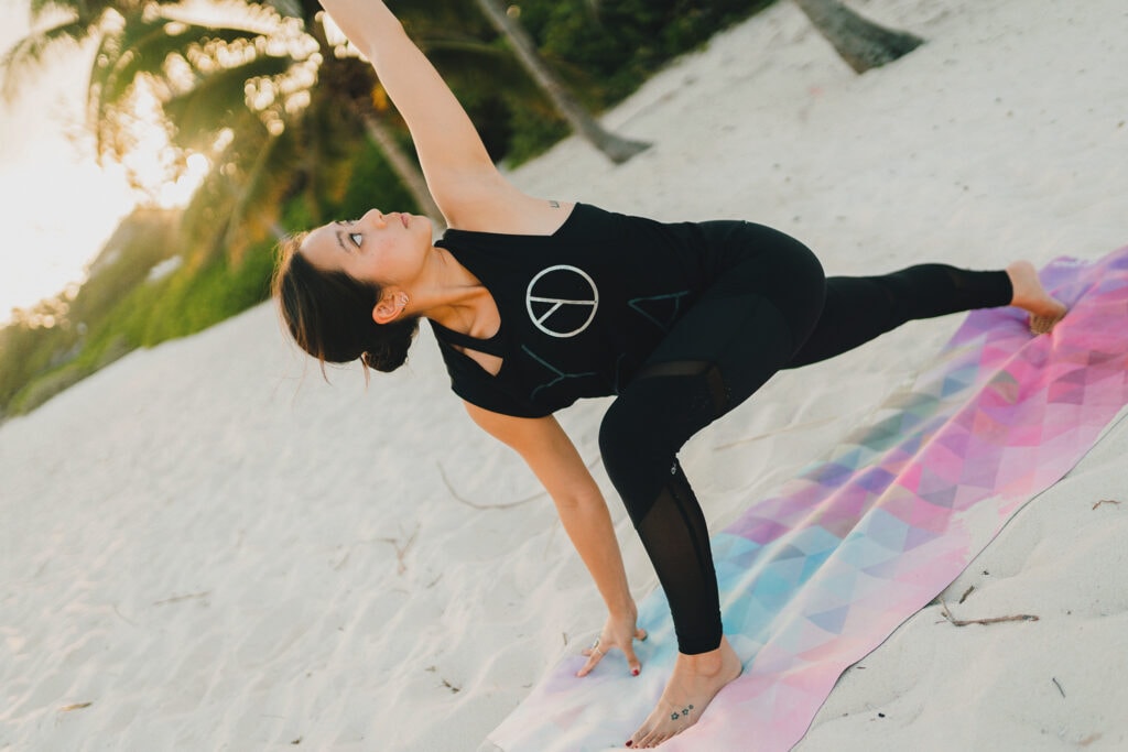 grand cayman lifestyle beach cayman yoga club photography