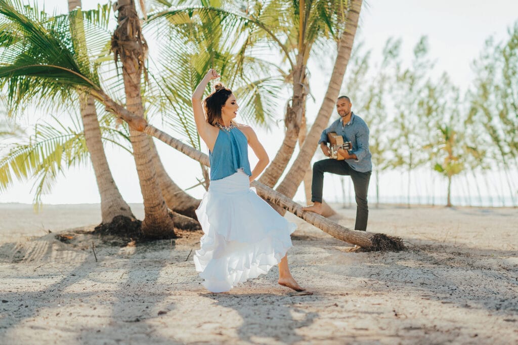 grand cayman lifestyle couple portrait photography guitarist flamenco