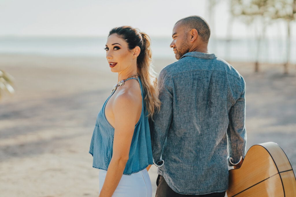 grand cayman lifestyle couple portrait photography guitarist flamenco