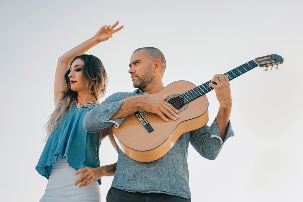 grand cayman lifestyle couple portrait photography guitarist flamenco