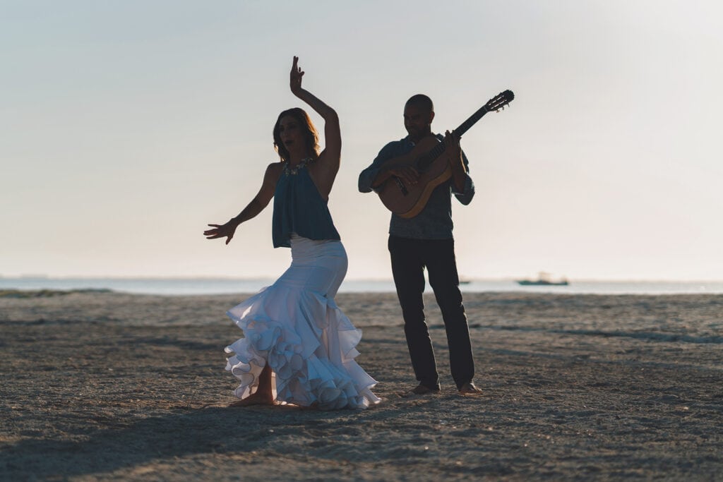 grand cayman lifestyle couple portrait photography guitarist flamenco