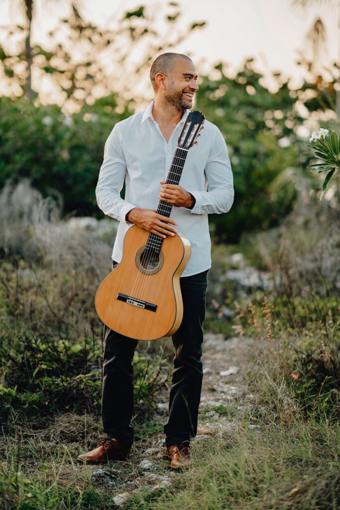 grand cayman lifestyle couple portrait photography guitarist flamenco