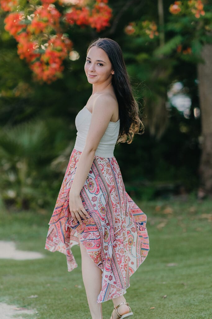 grand cayman photographer poinciana girl model portrait photography