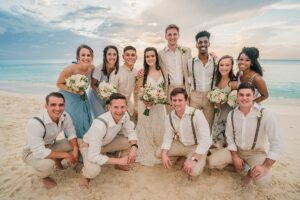 grand cayman islands wedding ritz carlton photography sunset family bridesmaids groomsmen