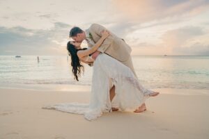 grand cayman islands wedding ritz carlton photography beach sunset bride and groom