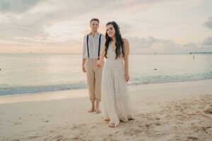 grand cayman islands wedding ritz carlton photography beach sunset bride and groom