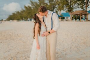 grand cayman islands wedding ritz carlton photography beach sunset bride and groom