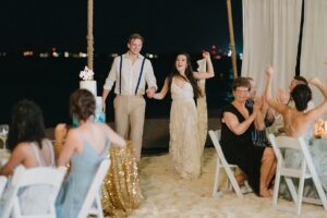grand cayman islands wedding ritz carlton photography beach reception first dance