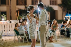 grand cayman islands wedding ritz carlton photography beach reception first dance