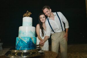 grand cayman islands wedding ritz carlton photography reception cake