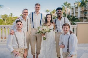 grand cayman islands wedding ritz carlton photography bridesmaids groomsmen