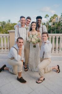 grand cayman islands wedding ritz carlton photography bridesmaids groomsmen