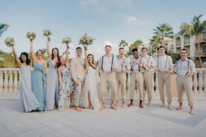 grand cayman islands wedding ritz carlton photography bridesmaids groomsmen