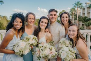 grand cayman islands wedding ritz carlton photography bridesmaids groomsmen
