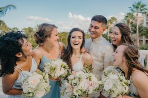 grand cayman islands wedding ritz carlton photography bridesmaids groomsmen