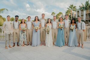 grand cayman islands wedding ritz carlton photography bridesmaids groomsmen