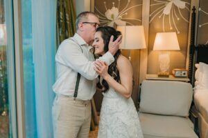 grand cayman islands wedding ritz carlton photography father daughter kiss